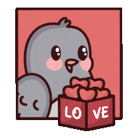I Love You Heart Sticker
