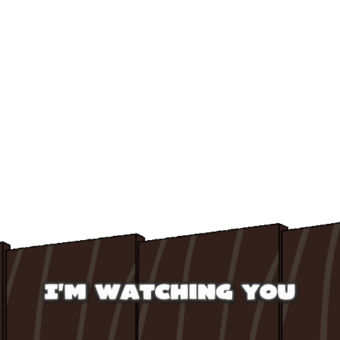 Looking I See You Sticker by Quirk Life Studios
