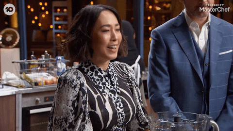 Celebrity Masterchef Smile GIF by MasterChefAU