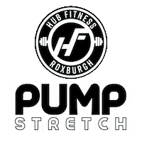 Pump Stretch Sticker by HubFitnessRoxburgh