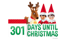Christmas Eve Countdown Sticker by The Elf on the Shelf