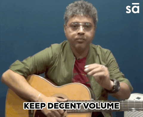 Musician Guitarist GIF by SudeepAudio