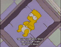 bart simpson baby GIF