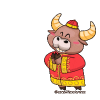 Chinese New Year Ox Sticker by Esco Lifesciences
