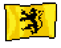 Pixel Flag Sticker