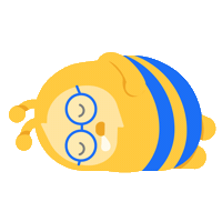 Sleep 睡 Sticker by AskBee