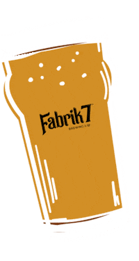 fabrik7 cerveja bebida chopp copo Sticker