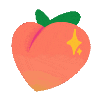 KatieLazo fruit booty butt fresh Sticker