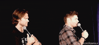 aborddelimpala what nope look jensen ackles GIF