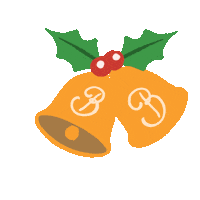 Christmas Bells Sticker by BenandBart