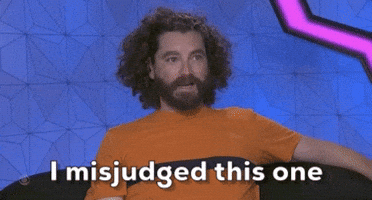 I Misjudged This One