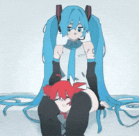 Hatsune Miku Yuri GIF