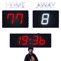 8 Away Sticker