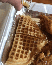 Chicken And Waffles GIF