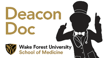 Wfu Wakeforest Sticker by Wake Forest School of Medicine