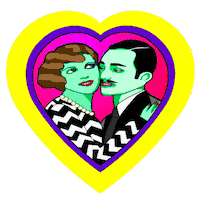 I Love You Hearts Sticker by Grande Dame