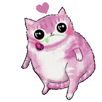 Cat Love Sticker