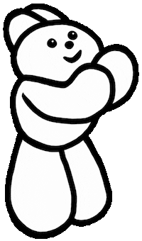 Polar Bear Applause Sticker by Ruppert Tellac