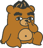 Nose 鼻 Sticker by maludbear