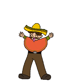 Happy Jump Sticker