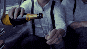GolfBarons champagne swagger limousine funny golf GIF
