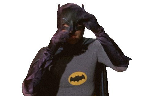 Happy Adam West Sticker by Bell Brothers