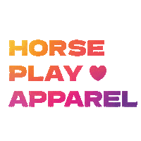 Brand Ride Sticker by HorseplayApparel