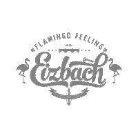 Eizbach logo flamingo eibach flamingofeeling Sticker