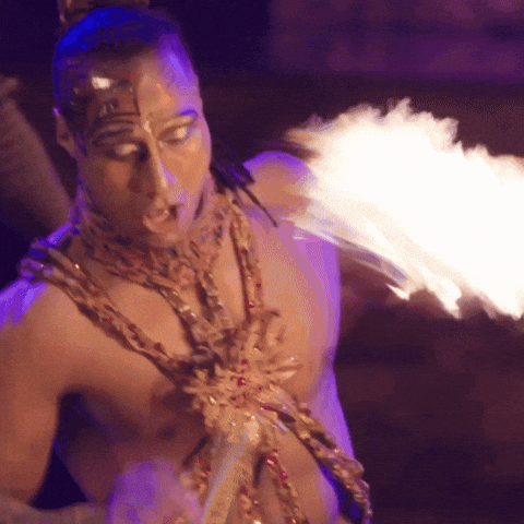 For You Fire GIF by Cirque du Soleil