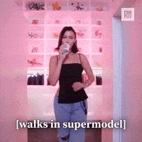 Bella Hadid walks in supermodel