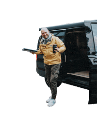 eiskaltzurspitze crew producer filmmaker ontheway Sticker