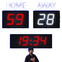 28 Away Sticker