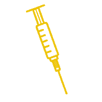 Syringe Sticker by Knives Out