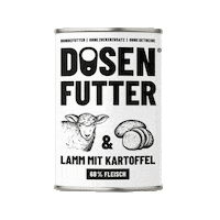 Schnauze-und-company hundefutter lamm nassfutter dosenfutter Sticker