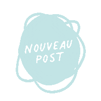 Nouveau Post Sticker
