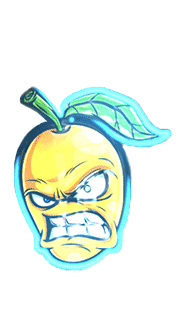 Candy Fruits Sticker by Sour Strips