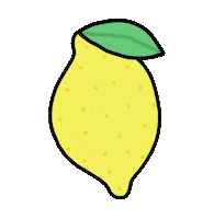 Fruit Lemon Sticker