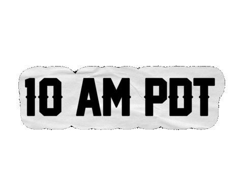 Release 10Am Sticker by Dixxon Flannel Co.