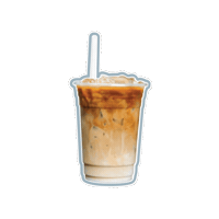 Iced Coffee Sunday Vibes Sticker by Hawaiian Tropic Fragrances