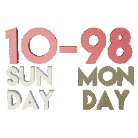 Monday Week Sticker