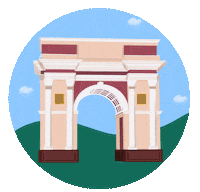 Кавказ Sticker
