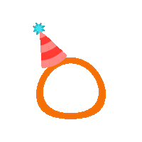 Two Years Birthday Sticker by Ohlala sellerie