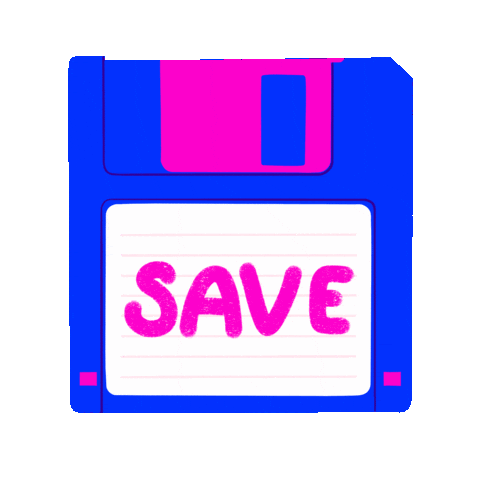 SomethingSoSam giphyupload retro 80s computer Sticker