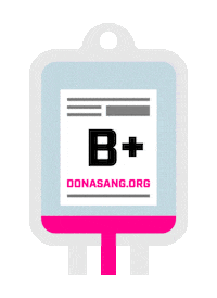 B Blood Donation Sticker by DonaSang