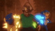 Sonic The Hedgehog Running GIF