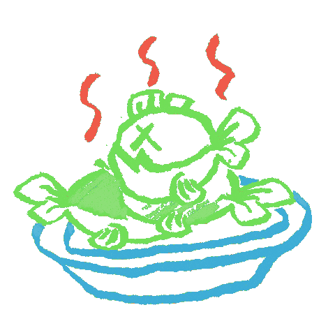 Drawing Eating Sticker by Mediatoon Distribution