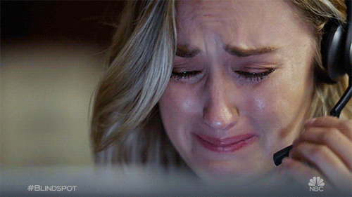 Sad Blindspot GIF by NBC