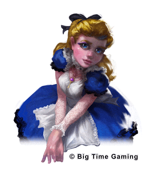 Alice In Wonderland Queen Sticker by Big Time Gaming