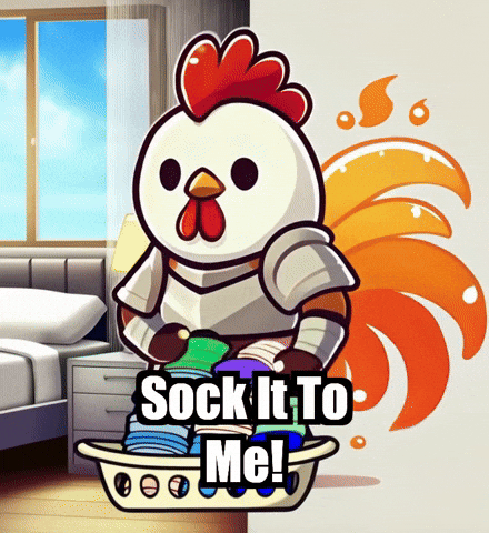 Home Sock It To Me GIF by Zorooster