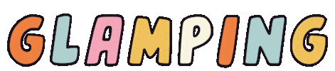 Vacation Camping Sticker by Nora Fikse